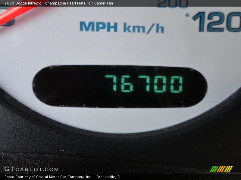 Champagne Pearl Metallic / Camel Tan 2000 Dodge Intrepid