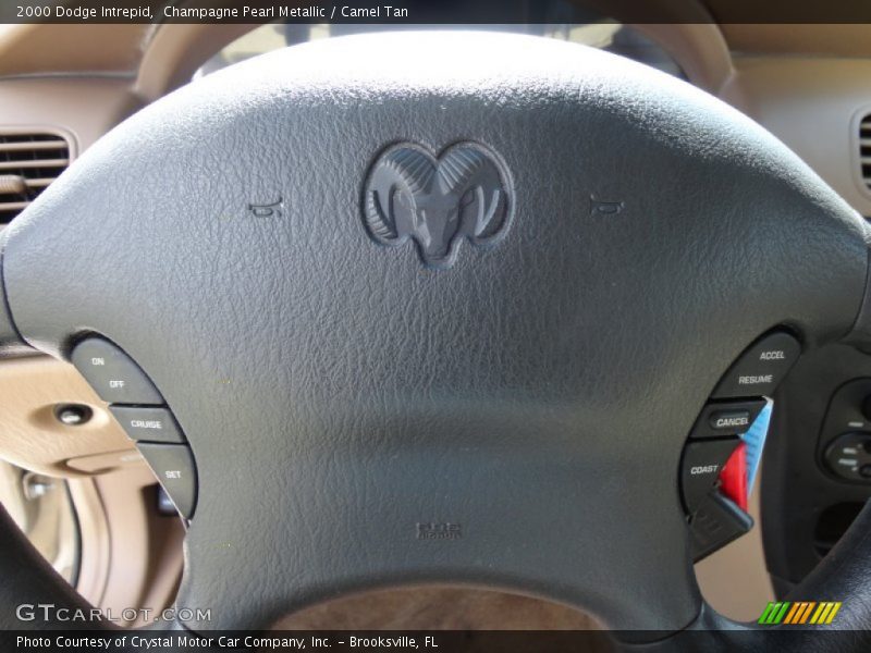 Champagne Pearl Metallic / Camel Tan 2000 Dodge Intrepid