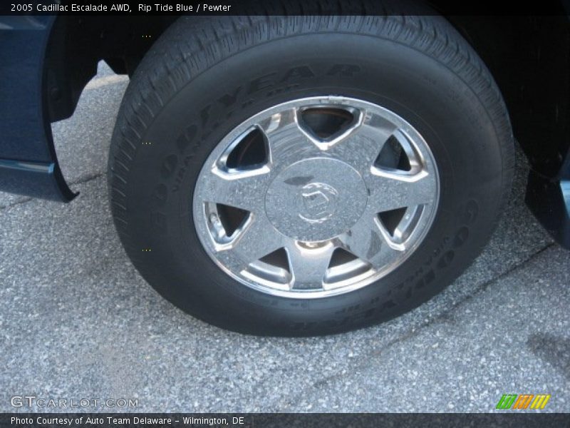 Rip Tide Blue / Pewter 2005 Cadillac Escalade AWD