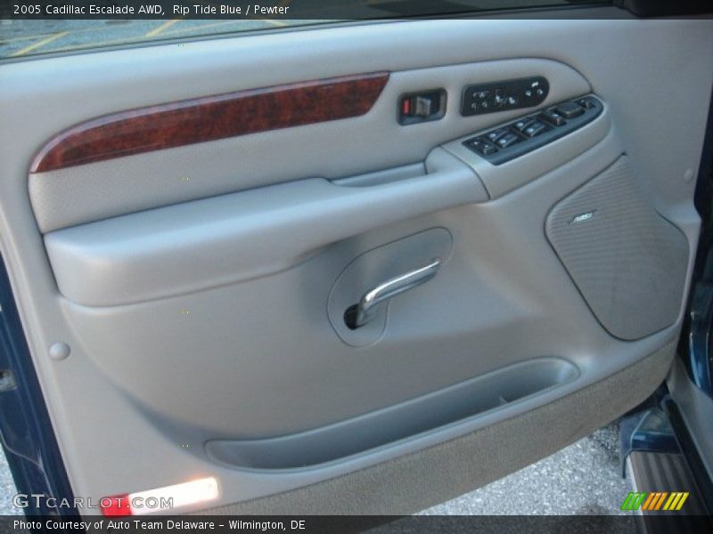 Rip Tide Blue / Pewter 2005 Cadillac Escalade AWD