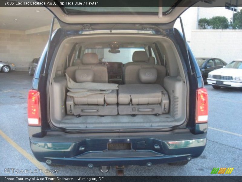 Rip Tide Blue / Pewter 2005 Cadillac Escalade AWD