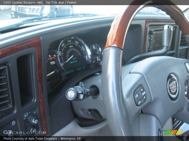 Rip Tide Blue / Pewter 2005 Cadillac Escalade AWD