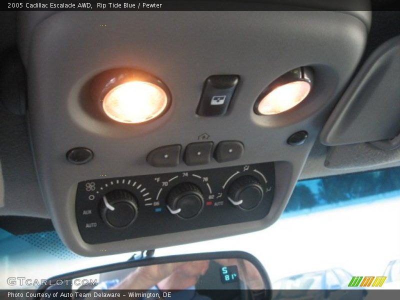 Rip Tide Blue / Pewter 2005 Cadillac Escalade AWD