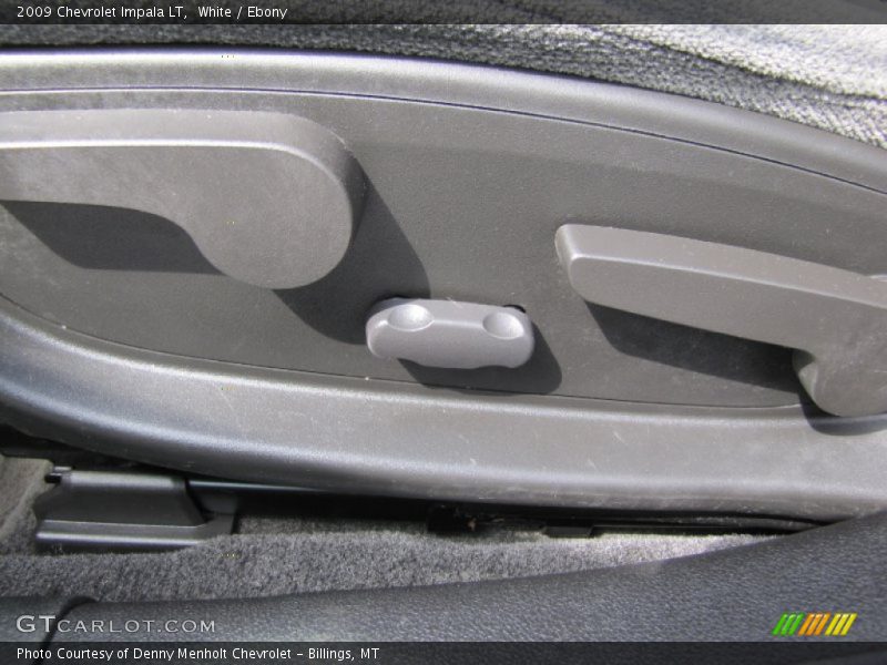 White / Ebony 2009 Chevrolet Impala LT