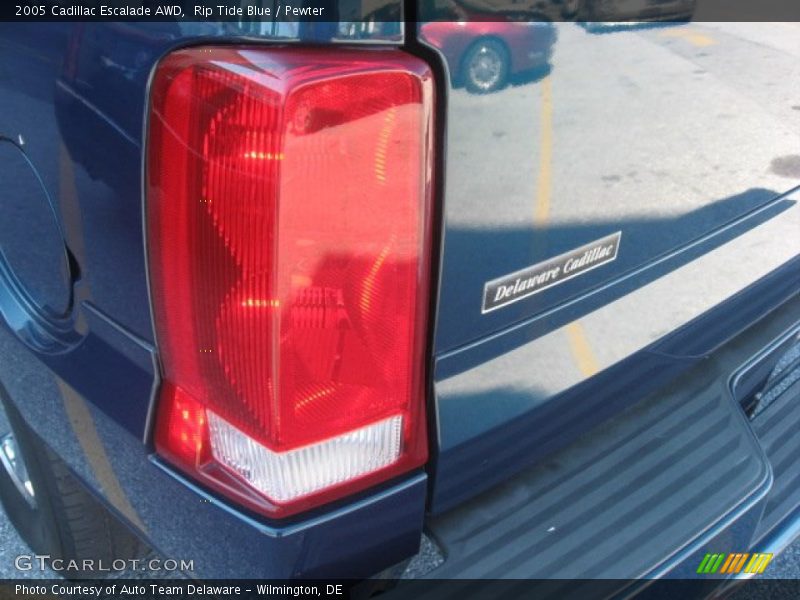 Rip Tide Blue / Pewter 2005 Cadillac Escalade AWD