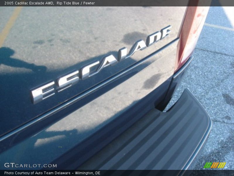 Rip Tide Blue / Pewter 2005 Cadillac Escalade AWD