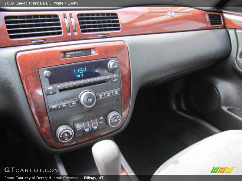 White / Ebony 2009 Chevrolet Impala LT
