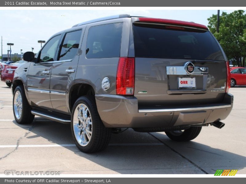 Mocha Steel Metallic / Cashmere/Cocoa 2011 Cadillac Escalade