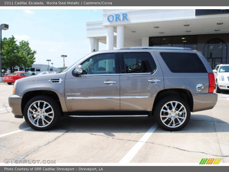 Mocha Steel Metallic / Cashmere/Cocoa 2011 Cadillac Escalade