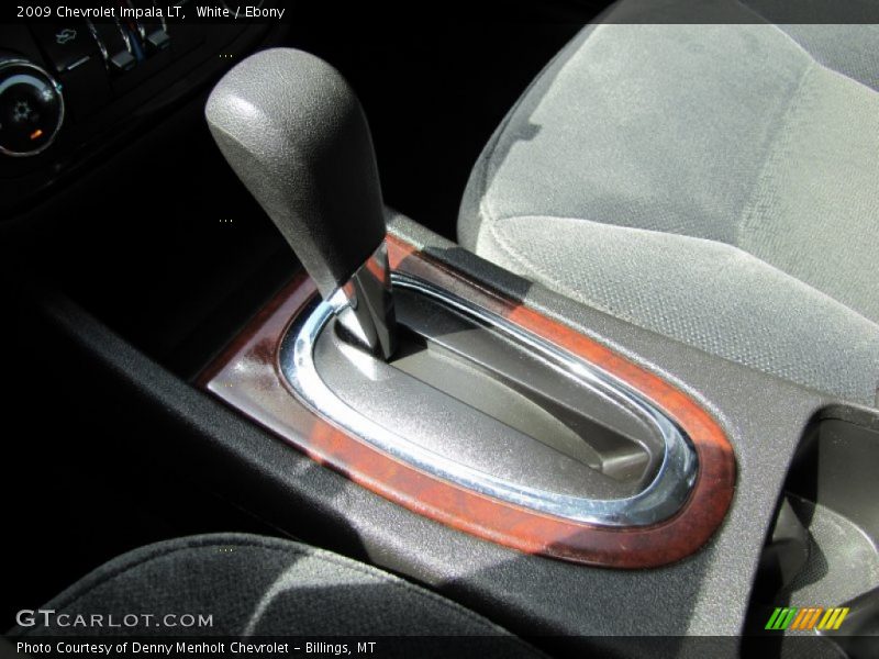 White / Ebony 2009 Chevrolet Impala LT