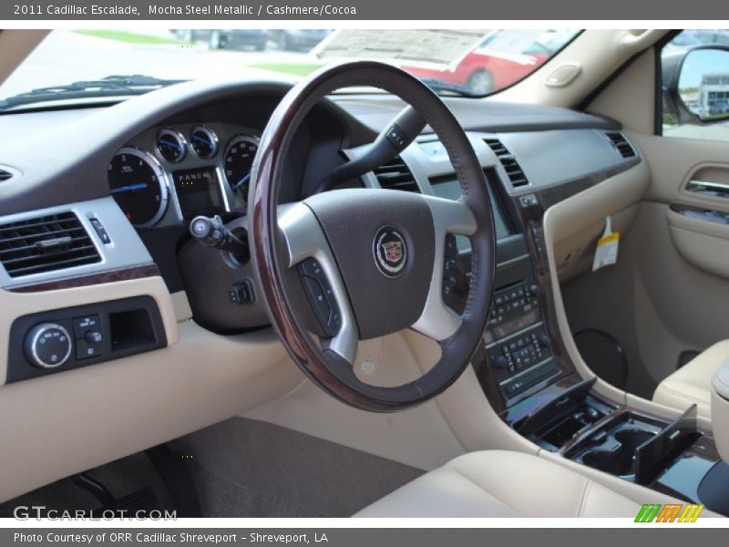 Dashboard of 2011 Escalade 