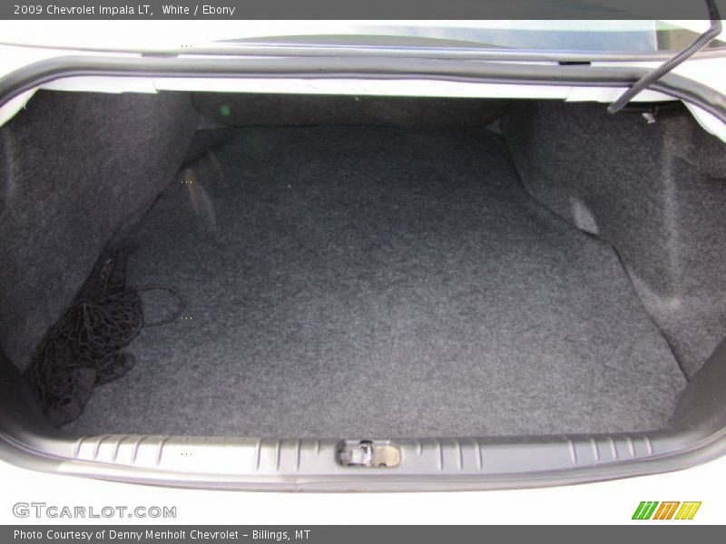 White / Ebony 2009 Chevrolet Impala LT