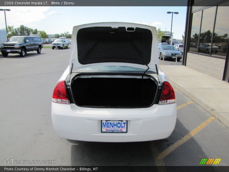 White / Ebony 2009 Chevrolet Impala LT