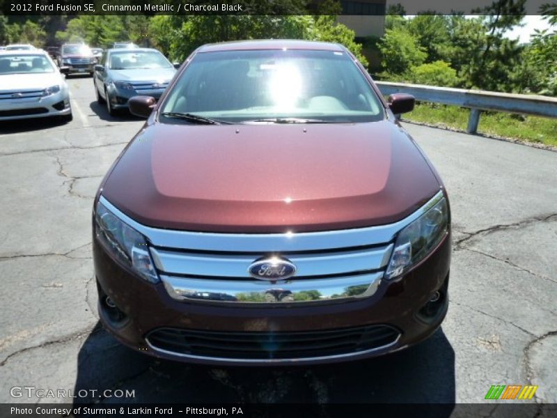 Cinnamon Metallic / Charcoal Black 2012 Ford Fusion SE