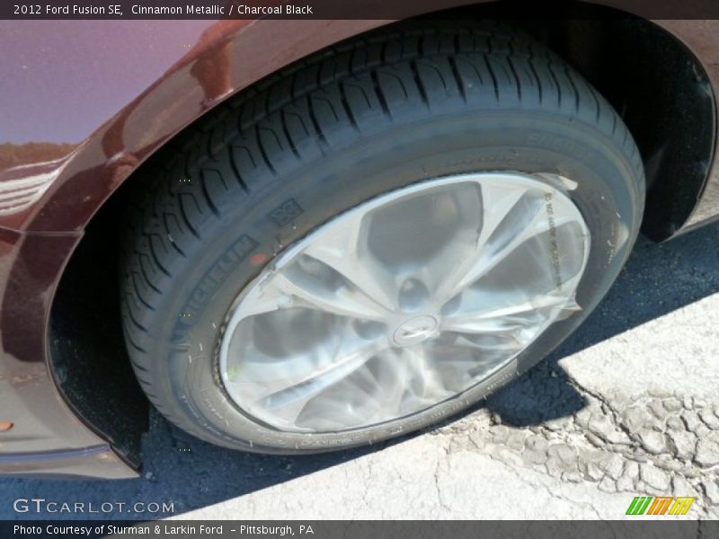 Cinnamon Metallic / Charcoal Black 2012 Ford Fusion SE