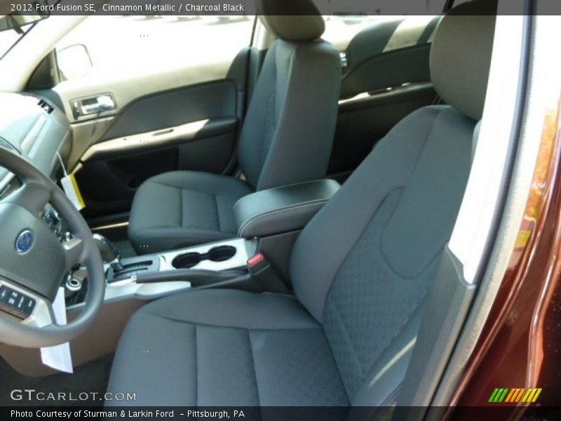 Cinnamon Metallic / Charcoal Black 2012 Ford Fusion SE