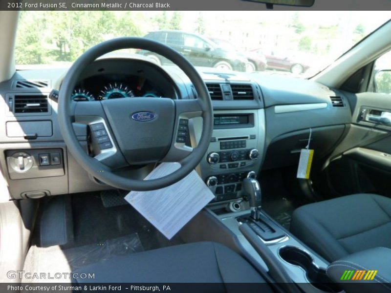 Cinnamon Metallic / Charcoal Black 2012 Ford Fusion SE