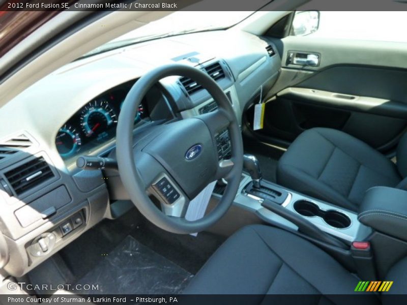 Cinnamon Metallic / Charcoal Black 2012 Ford Fusion SE