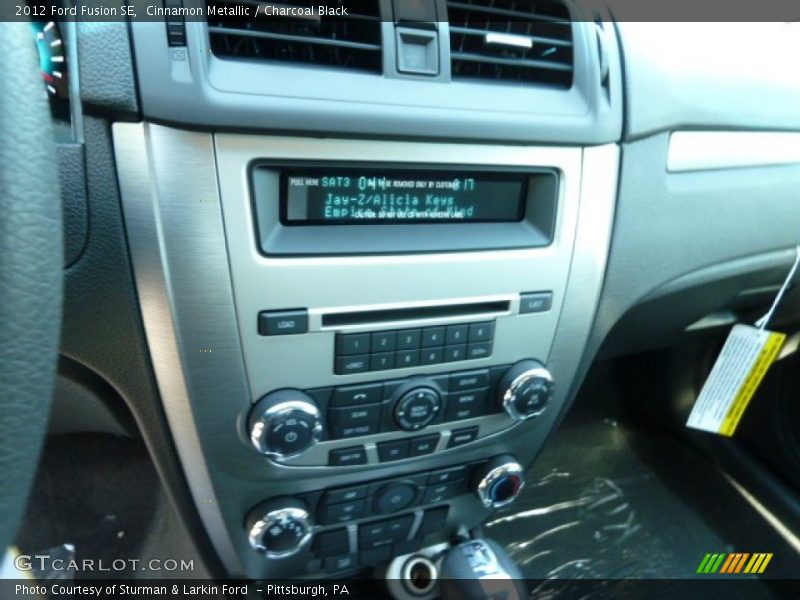 Cinnamon Metallic / Charcoal Black 2012 Ford Fusion SE