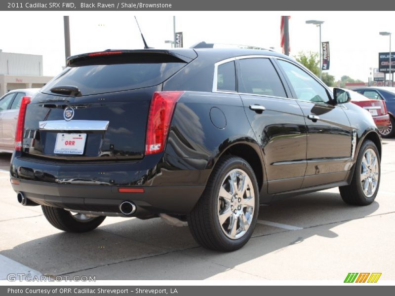 Black Raven / Shale/Brownstone 2011 Cadillac SRX FWD