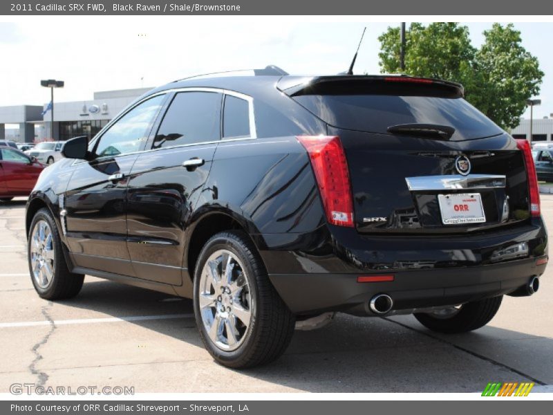 Black Raven / Shale/Brownstone 2011 Cadillac SRX FWD