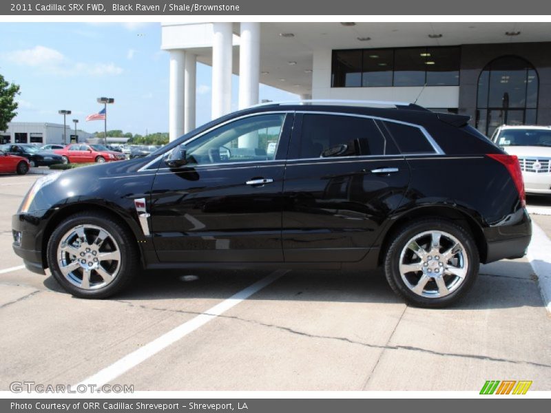 Black Raven / Shale/Brownstone 2011 Cadillac SRX FWD