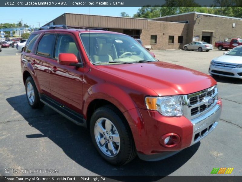 Front 3/4 View of 2012 Escape Limited V6 4WD
