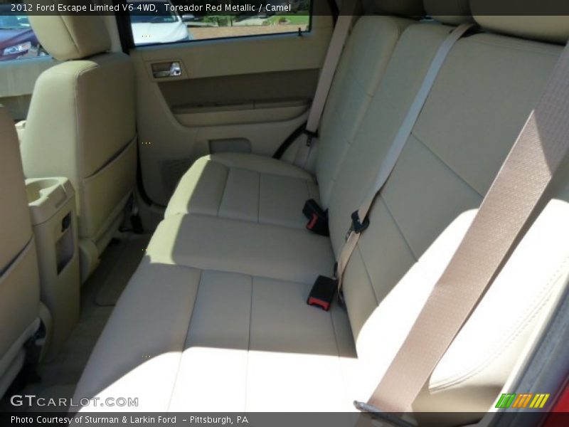 Toreador Red Metallic / Camel 2012 Ford Escape Limited V6 4WD