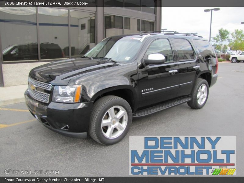 Black / Ebony 2008 Chevrolet Tahoe LTZ 4x4