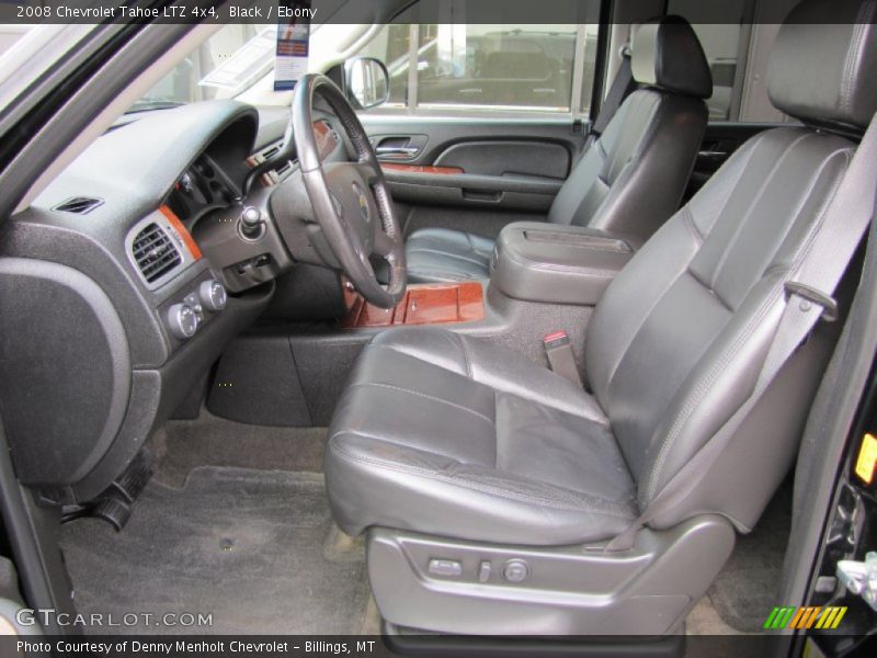  2008 Tahoe LTZ 4x4 Ebony Interior