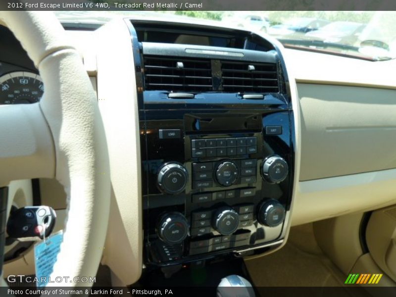 Toreador Red Metallic / Camel 2012 Ford Escape Limited V6 4WD