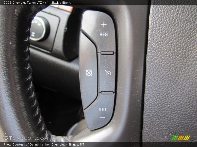 Controls of 2008 Tahoe LTZ 4x4