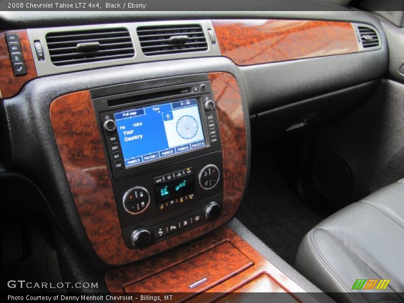 Controls of 2008 Tahoe LTZ 4x4