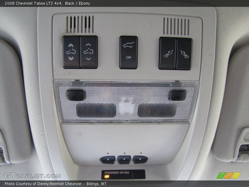 Controls of 2008 Tahoe LTZ 4x4