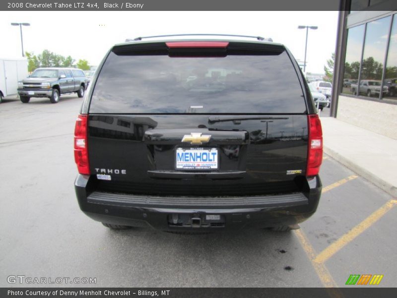 Black / Ebony 2008 Chevrolet Tahoe LTZ 4x4