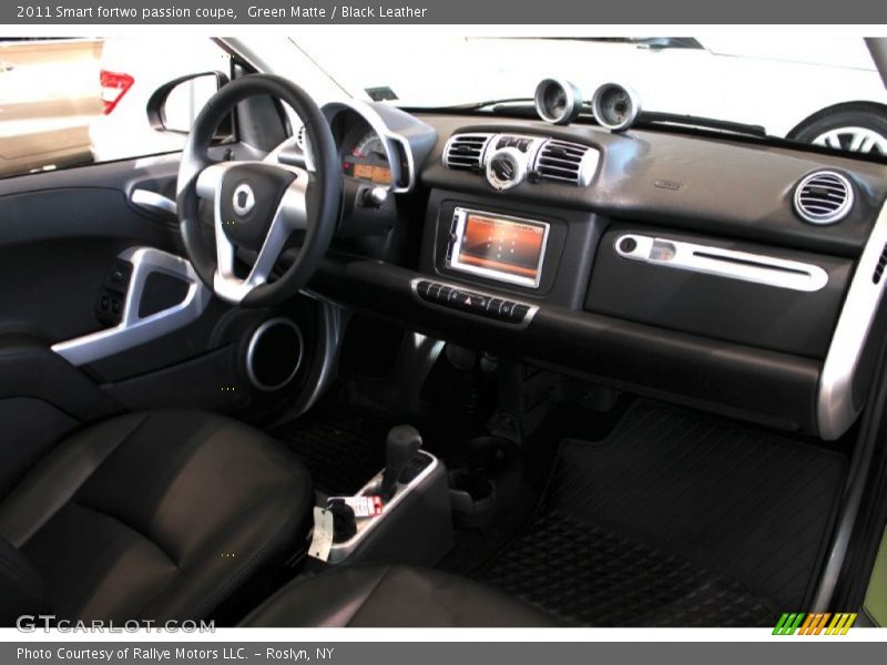  2011 fortwo passion coupe Black Leather Interior