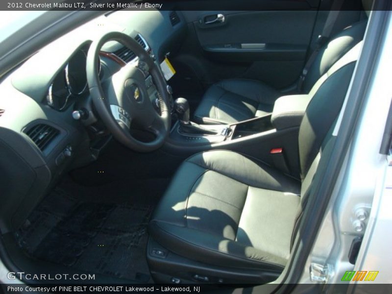 Silver Ice Metallic / Ebony 2012 Chevrolet Malibu LTZ
