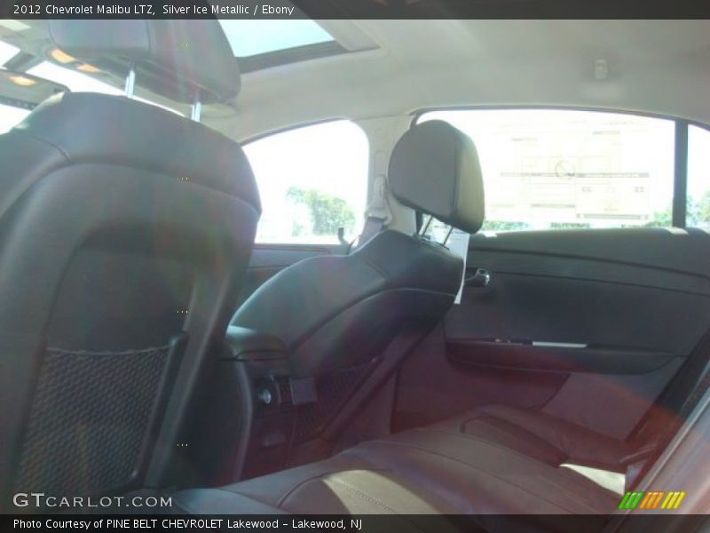 Silver Ice Metallic / Ebony 2012 Chevrolet Malibu LTZ
