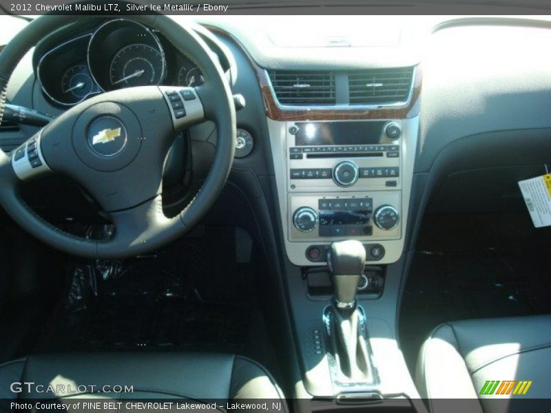 Silver Ice Metallic / Ebony 2012 Chevrolet Malibu LTZ