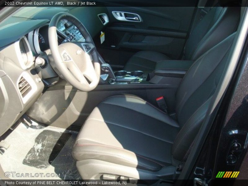 Black / Jet Black 2012 Chevrolet Equinox LT AWD
