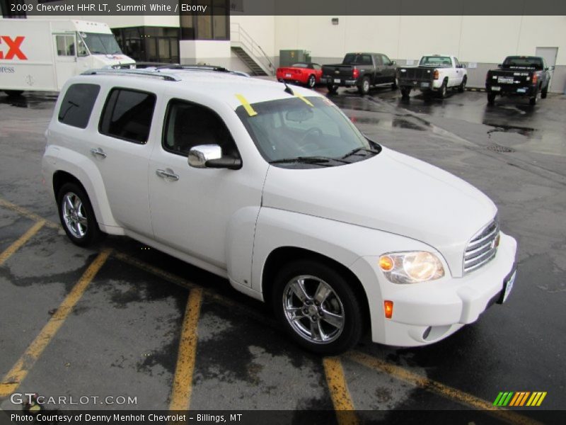 Summit White / Ebony 2009 Chevrolet HHR LT