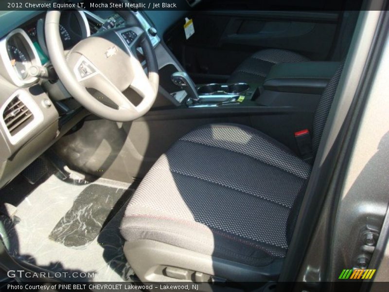 Mocha Steel Metallic / Jet Black 2012 Chevrolet Equinox LT