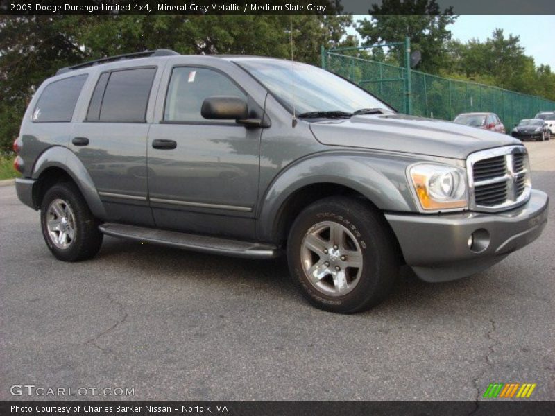 Mineral Gray Metallic / Medium Slate Gray 2005 Dodge Durango Limited 4x4