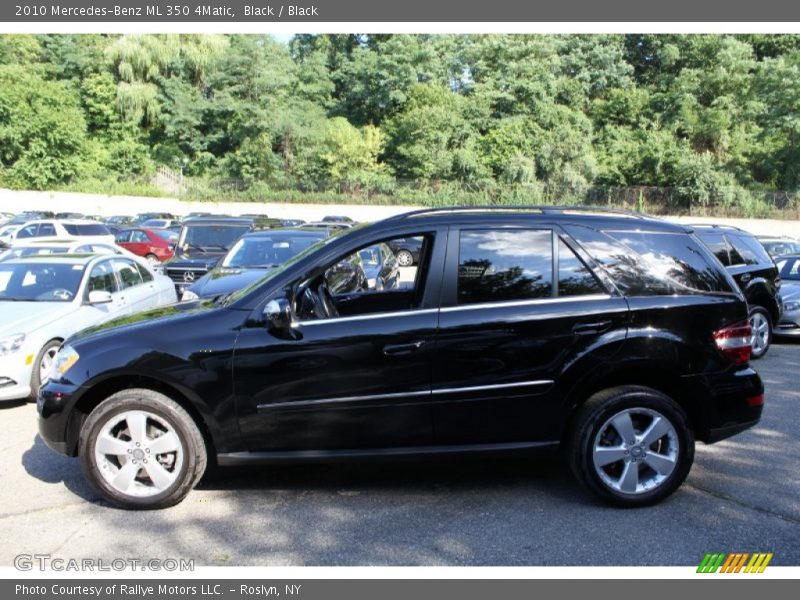 Black / Black 2010 Mercedes-Benz ML 350 4Matic