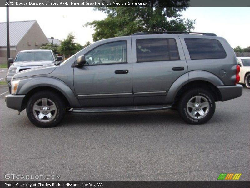 Mineral Gray Metallic / Medium Slate Gray 2005 Dodge Durango Limited 4x4