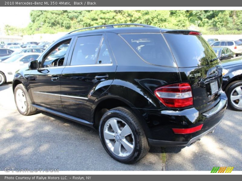 Black / Black 2010 Mercedes-Benz ML 350 4Matic