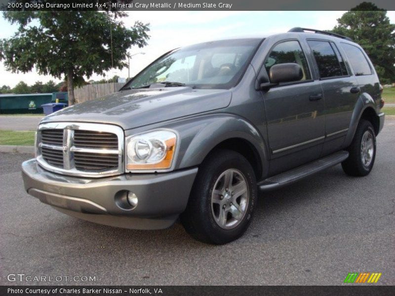 Mineral Gray Metallic / Medium Slate Gray 2005 Dodge Durango Limited 4x4