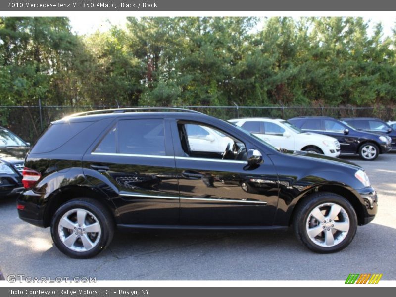Black / Black 2010 Mercedes-Benz ML 350 4Matic