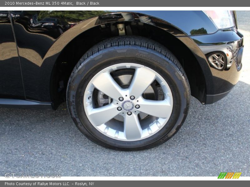 Black / Black 2010 Mercedes-Benz ML 350 4Matic