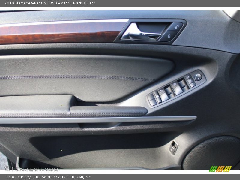 Black / Black 2010 Mercedes-Benz ML 350 4Matic